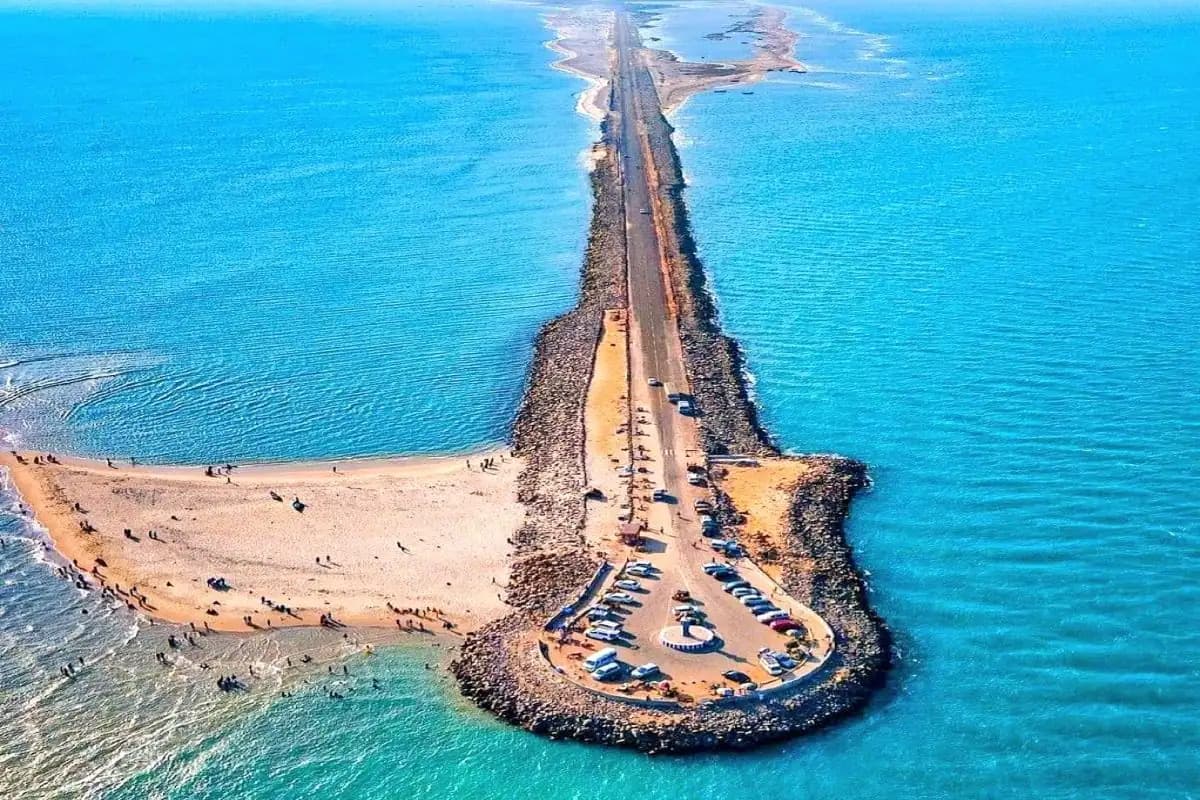 Dhanushkodi Beach